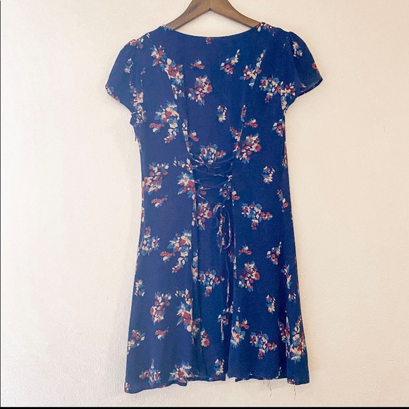Cotton Candy LA Navy blue Floral Dress - Picture 6 of 9
